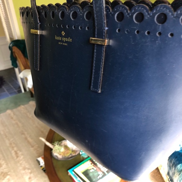Kate Spade Blue Shoulder Bag - Picture 5 of 10